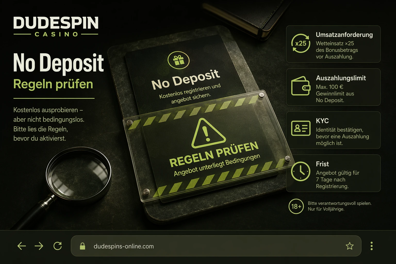 No Deposit Bonus: warum kostenlose Angebote genau geprüft werden müssen