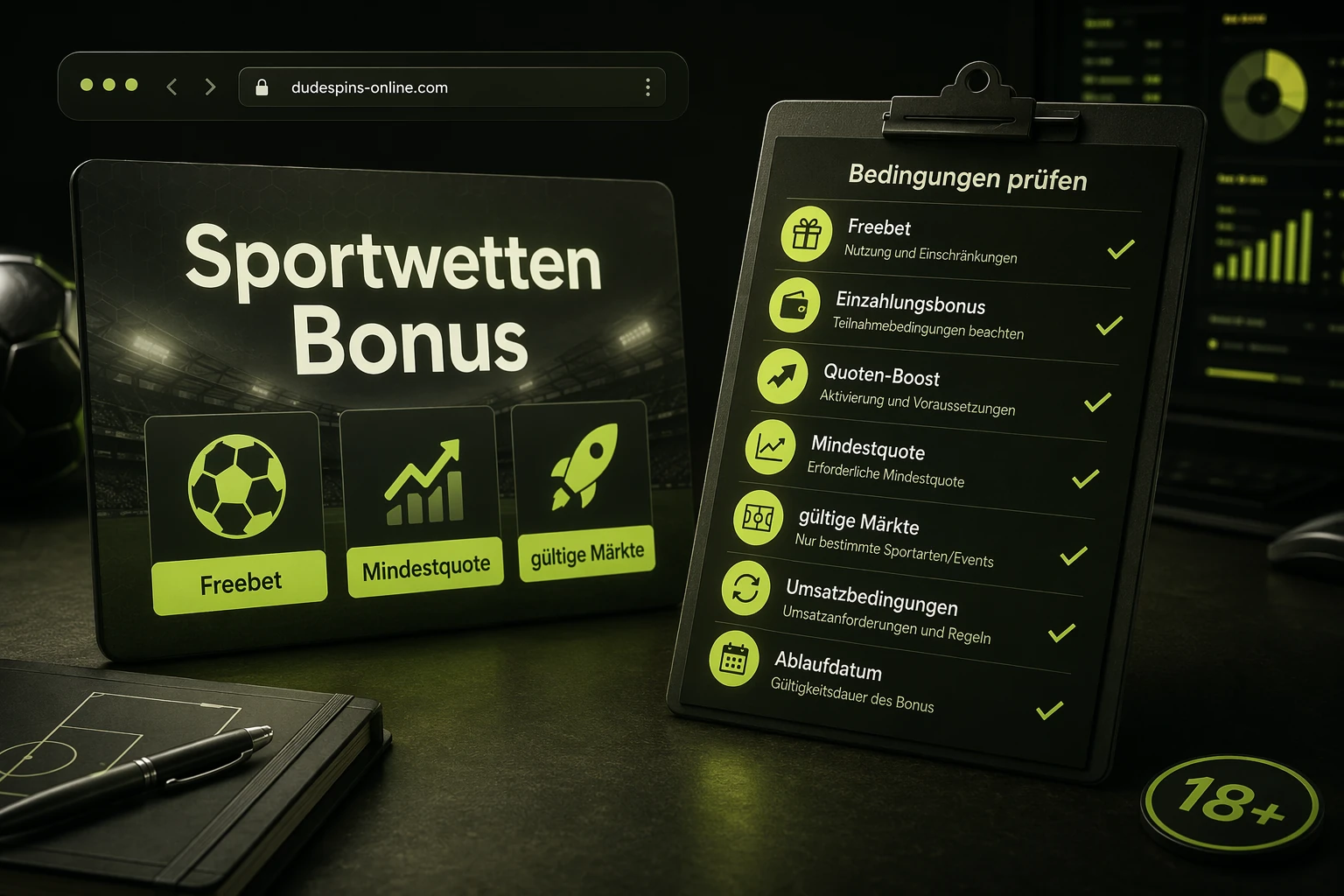 Sportwetten Bonus bei Dudespin: Bedingungen vor der Nutzung prüfen